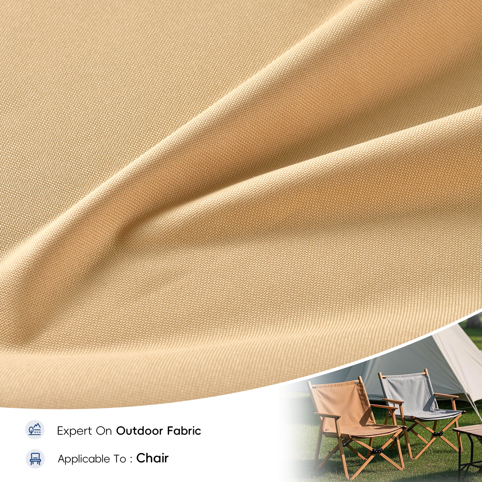 400D PVC Polyester Oxford Chair Fabric Orange